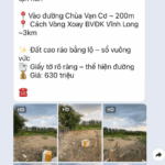 Ảnh tin đăng kèm hình thực tế của thửa đất DAT-001