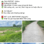 Ảnh tin đăng và hình thực tế đất 147,2 mét vuông tại Long Phước